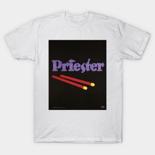 PRIESTER MATCHSTICKS c1910 by Lucian Bernhard Vintage German Sachplakat Style T-Shirt